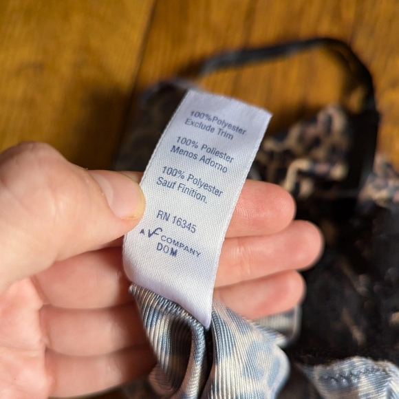 Vintage Y2k Cheetah Print Lace Trim Cami Tank Top - Picture 5 of 5